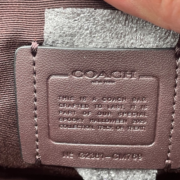 Coach Canteen Crossbody With Halloween Cat - Picture 10 of 11